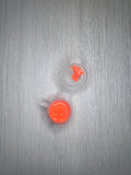 3ml Pot of Acrylic Paint - Fluoro Orange