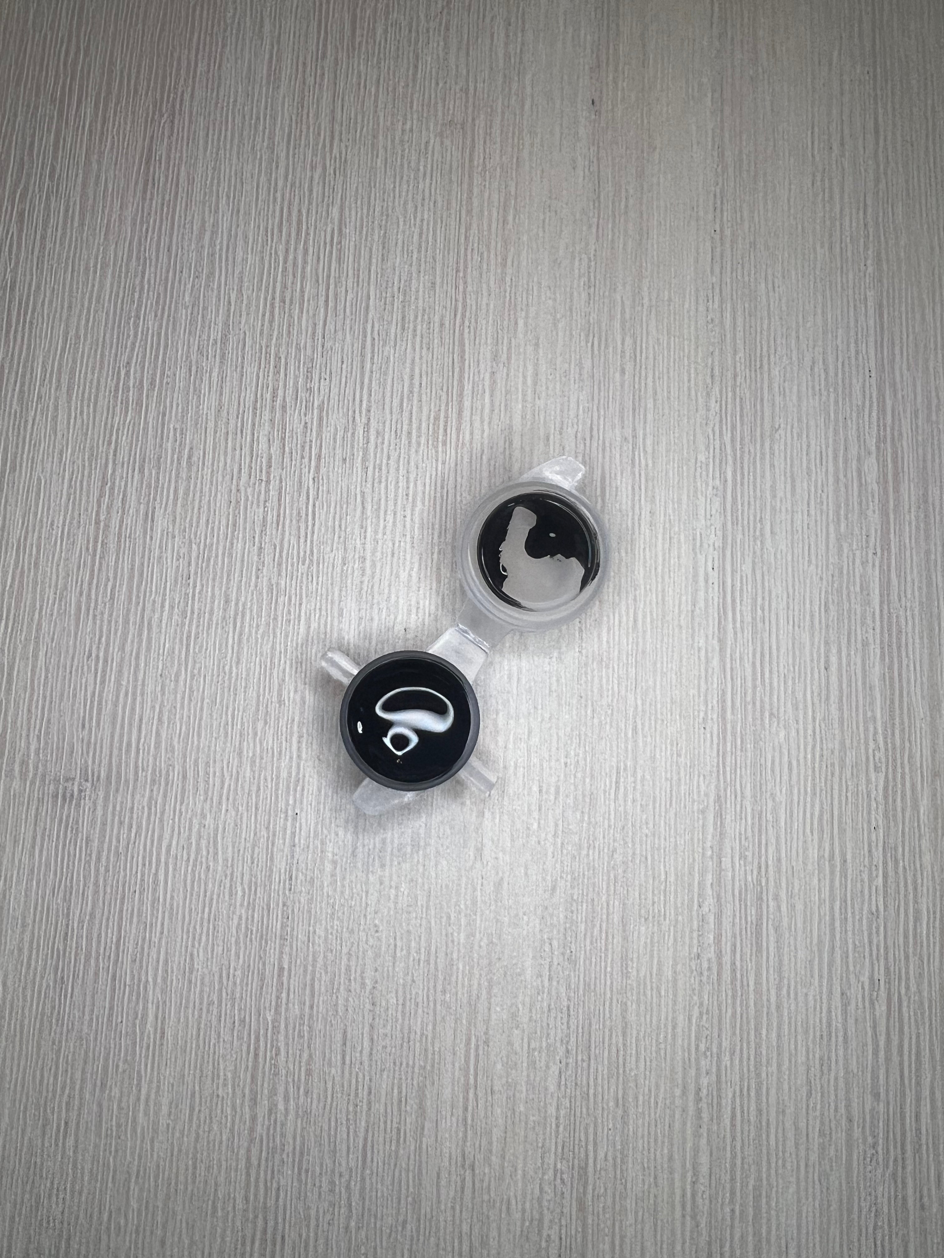 3ml Pot of Acrylic Paint - Black