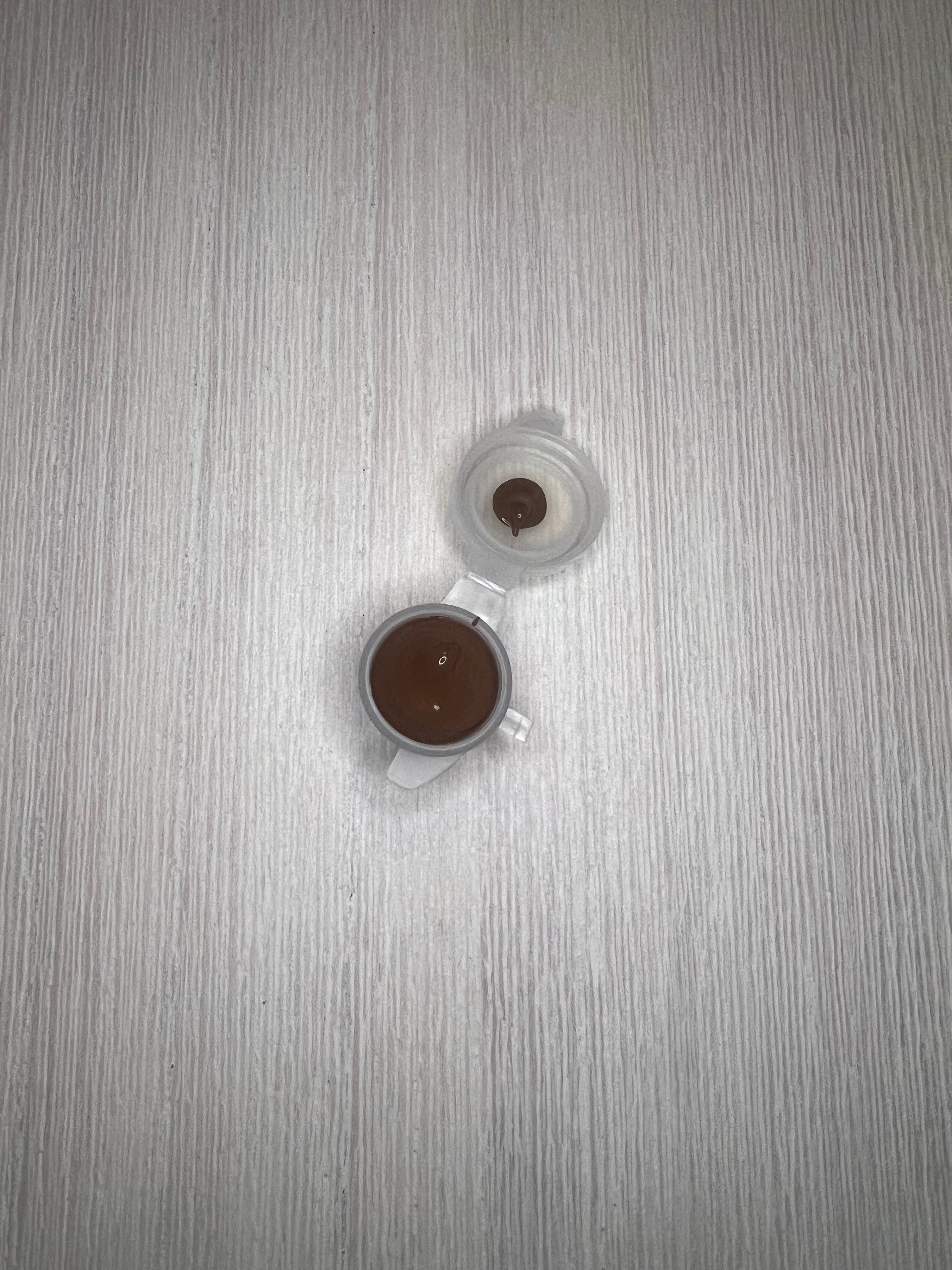 3ml Pot of Acrylic Paint - Dark Brown