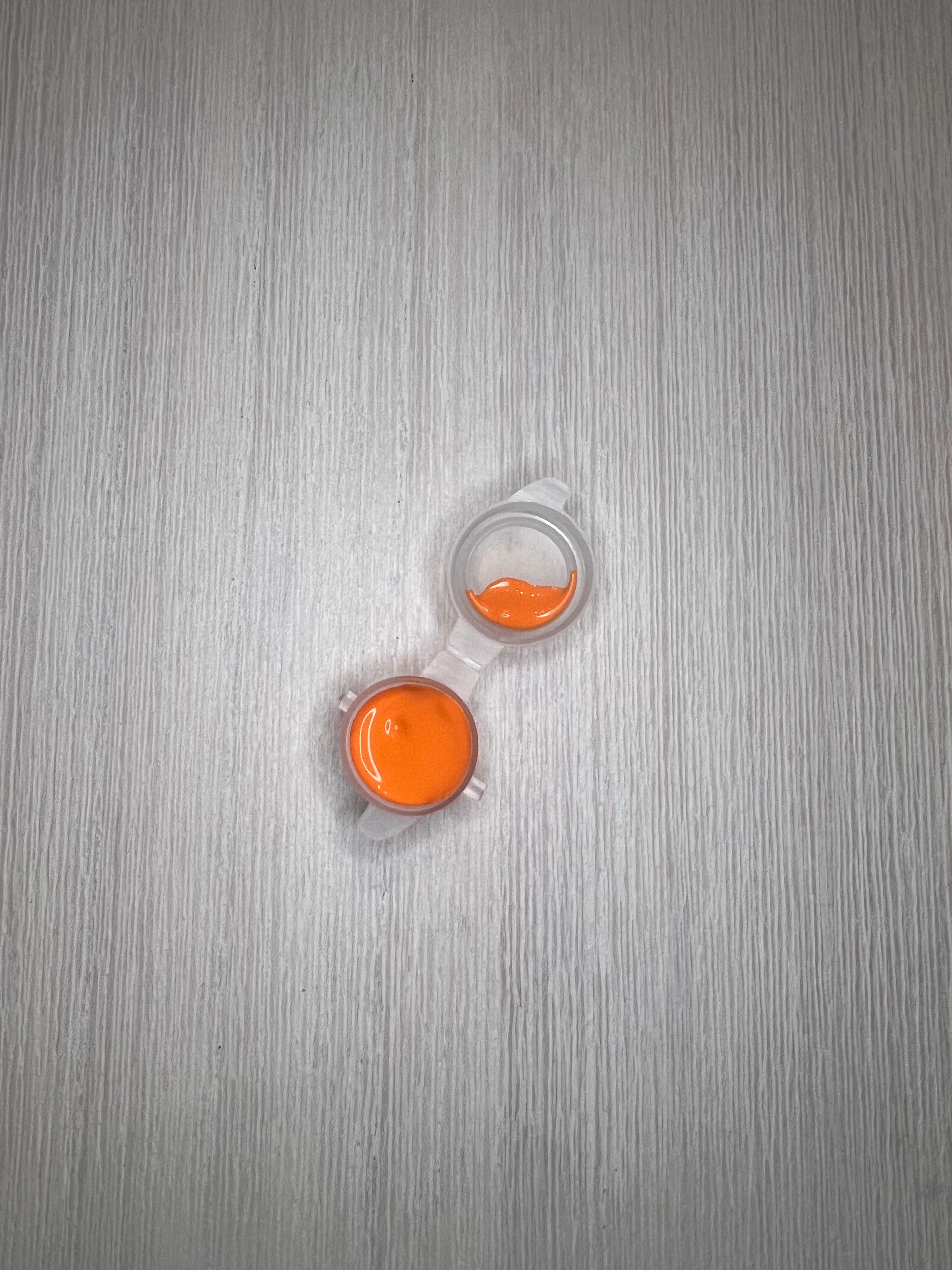 3ml Pot of Acrylic Paint - Orange