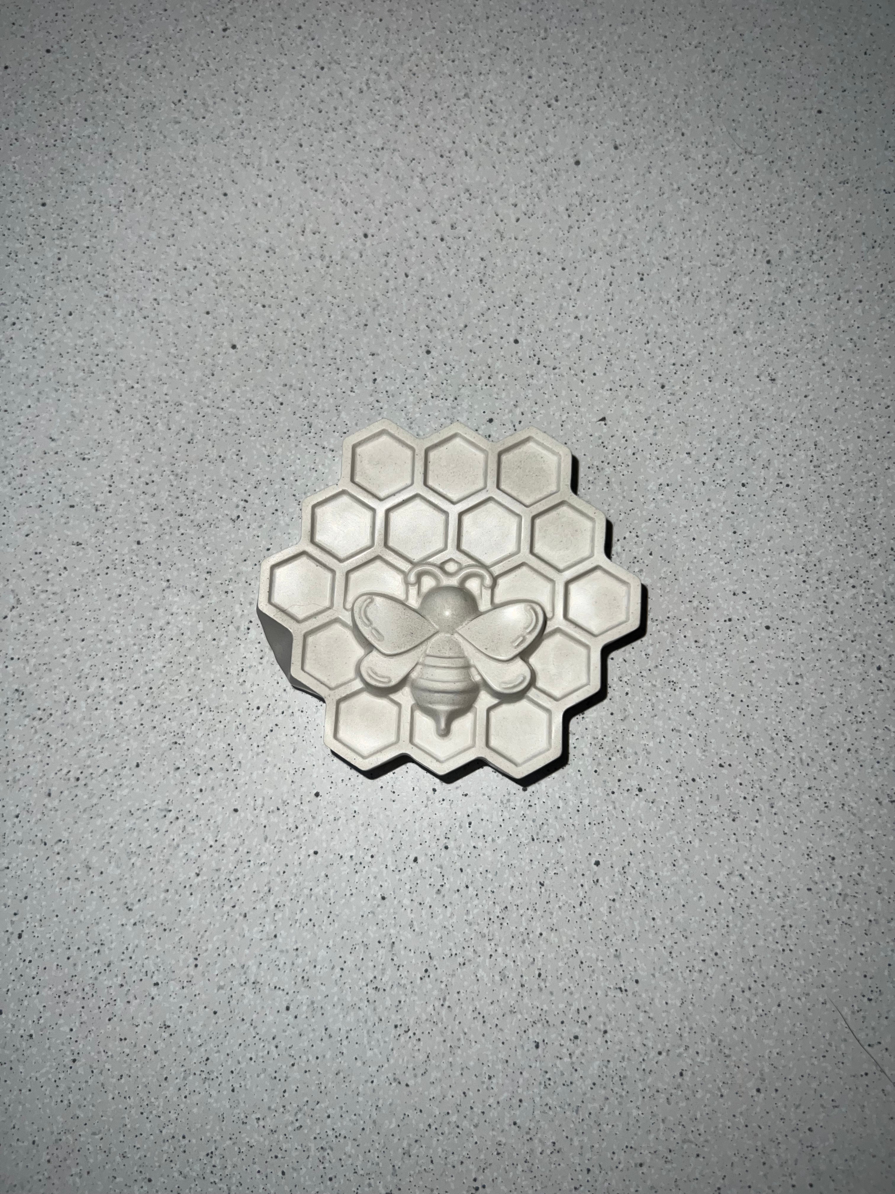 Bee on Honeycomb