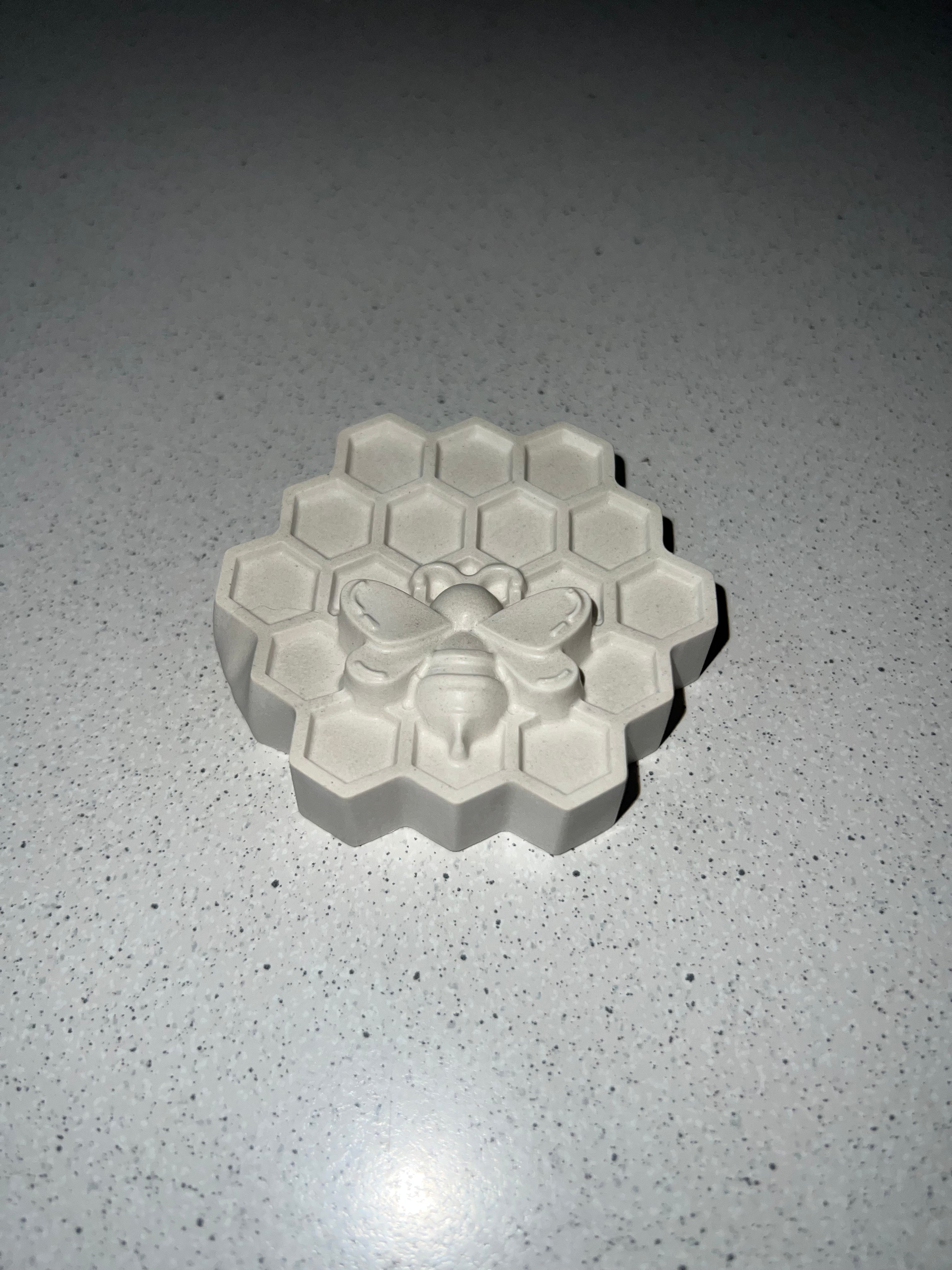 Bee on Honeycomb
