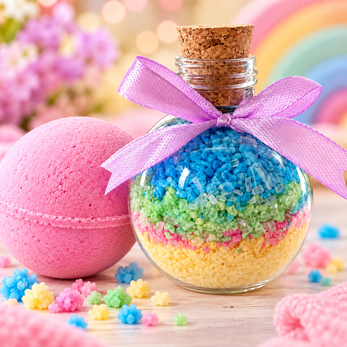Rainbow Bath Sprinkles Pack